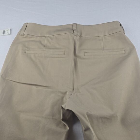 Old Navy -1326 NWT High-Waisted Pixie Skinny Ankle Pants Mocha Taffy Beige Sz 6 - Picture 11 of 11